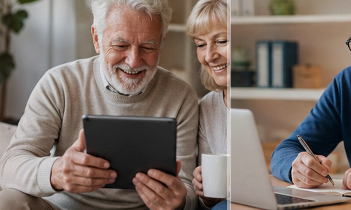 Older people using practical information at home